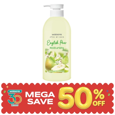 Watsons - Watsons English Pear Moisturising Shower Cream 450 ml. image