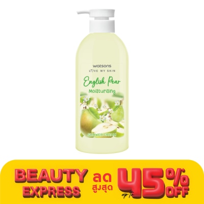 Watsons Watsons English Pear Moisturising Shower Cream 450 ml.