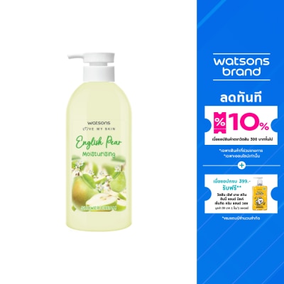 Watsons Watsons English Pear Moisturising Shower Cream 450 ml.