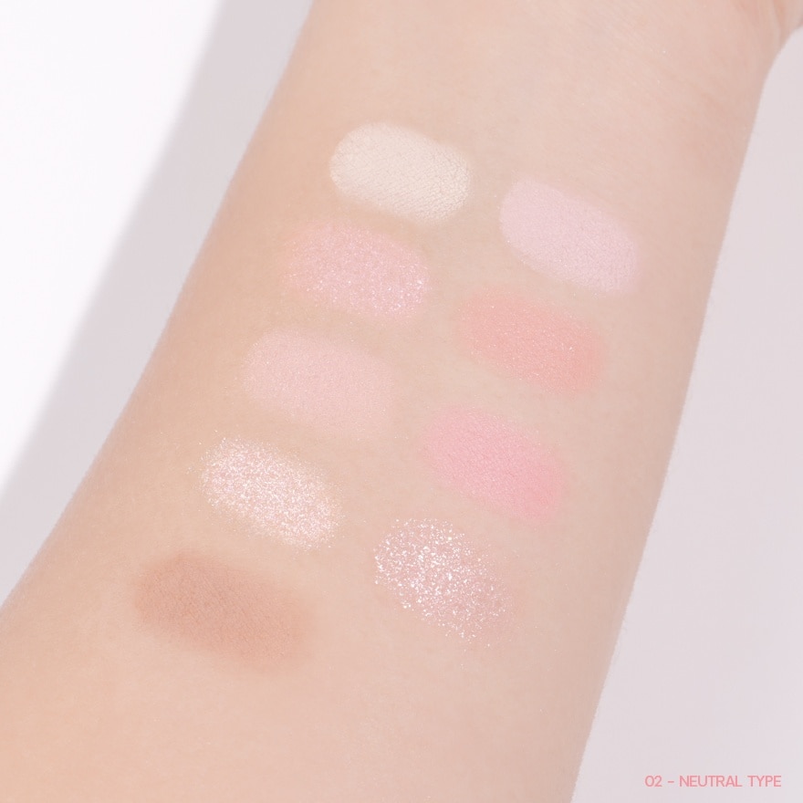 เมลินดา ชิฟฟ่อน ริบบอน อาย พาเลทท์ 3.5ก. 02 นิวทรัล ไทป์