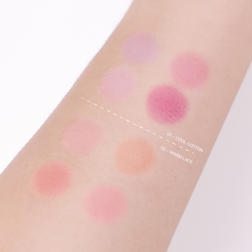 เมลินดา ชิฟฟ่อน ริบบอน บลัช 8.8ก. 02 วอร์ม เลซ