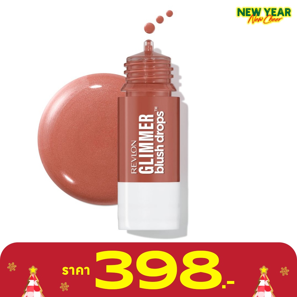 Revlon เรฟลอน กลิมเมอร์ บลัช ดรอปส์ 22ก. 101คอราชิเชียส