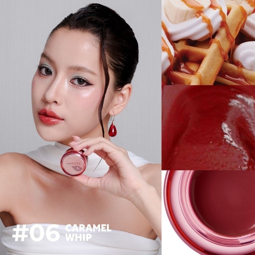 Merrezca Panna Cotta Lip  Cheek Pot 5g. 06 Caramel Whip