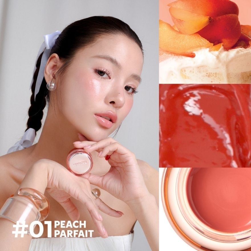 เมอร์เรซกา พานา คอตต้า ลิป แอนด์ ชีค พอท 5ก. 01 พีช พาร์เฟต