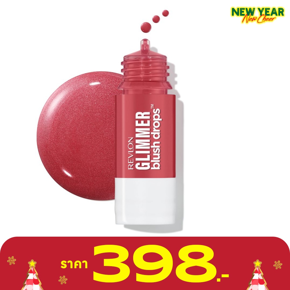 Revlon เรฟลอน กลิมเมอร์ บลัช ดรอปส์ 22ก. 103 ฟิลด์ ออฟ โรสเชส