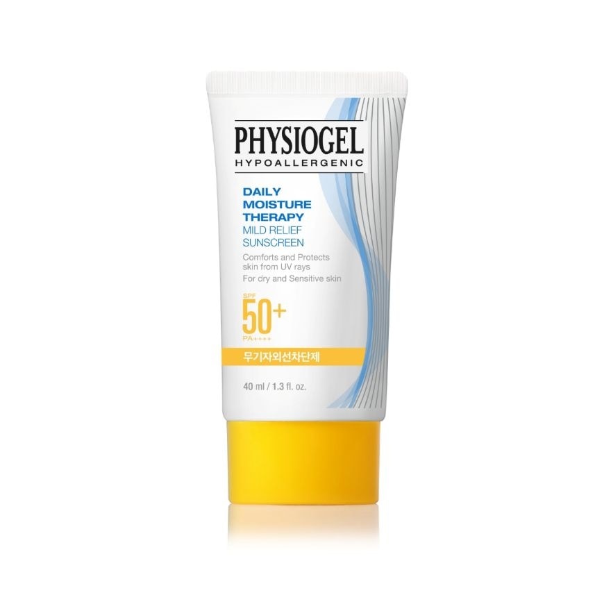 ฟิสิโอเจล เดลี่ มอยส์เจอร์ เธอราพี มายด์ รีลีฟ ซันสกรีน SPF50+ PA++++ 40 มล.