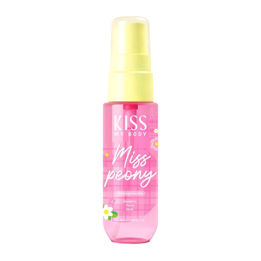 Kiss My Body Kiss My Body Perfume Hair Mist Miss Peony 38 Ml.
