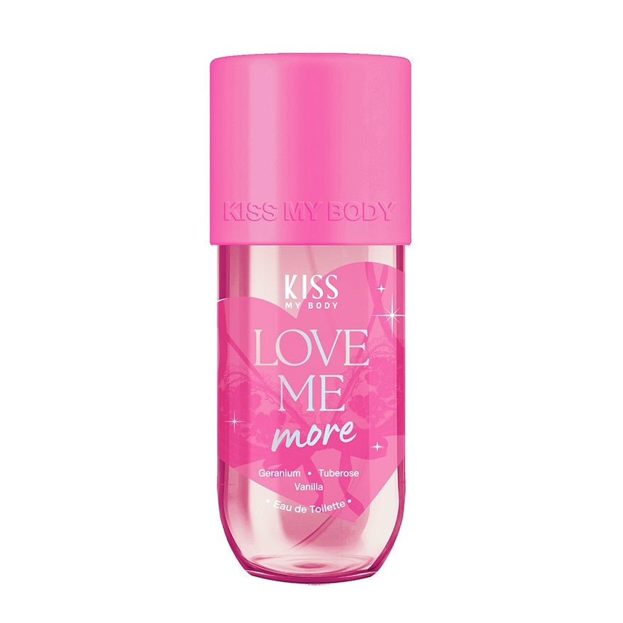 Kiss My Body คิส มาย บอดี้ โอ เดอ ทอยเล็ตต์ เลิฟ มี มอร์ 88 มล.