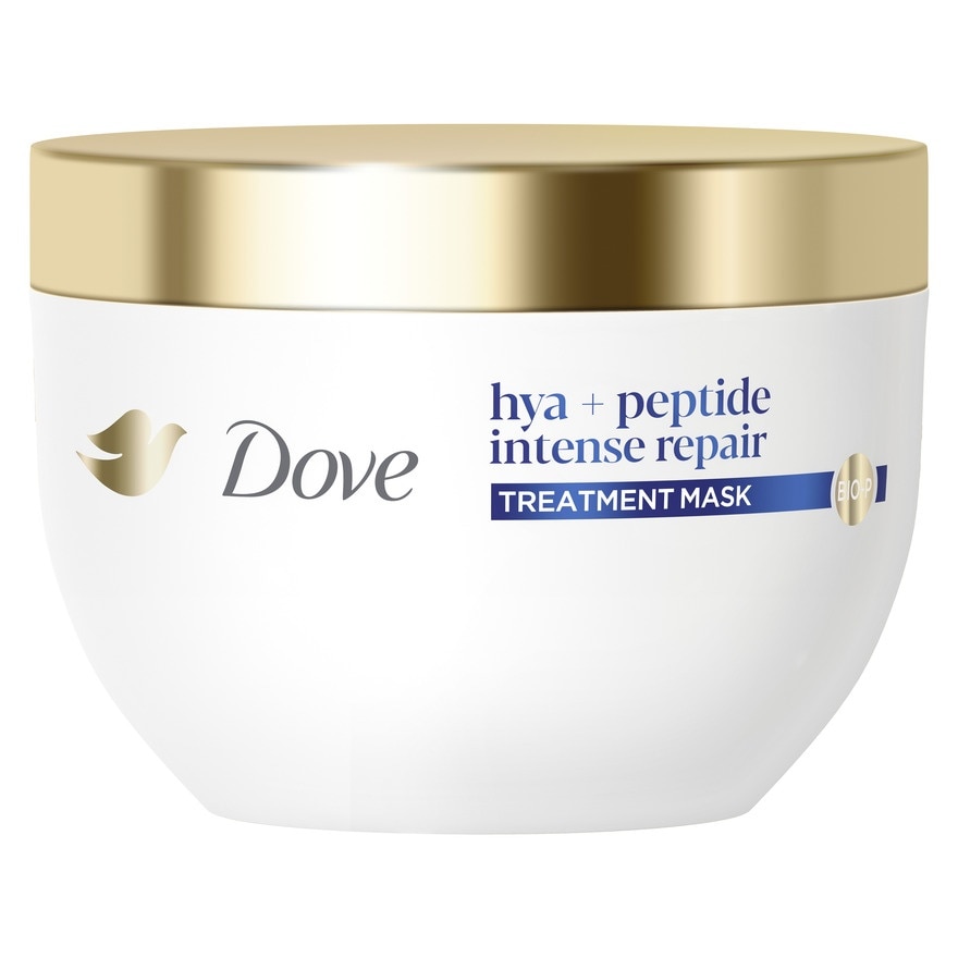 Dove โดฟ ทรีทเม้นท์ มาส์ก ไฮยา + เพปไทด์ อินเทนซ์ รีแพร์ ไบโอ-พี 265 กรัม