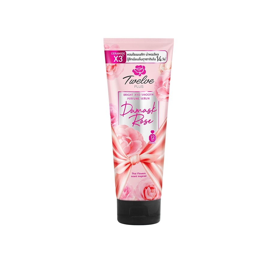 Twelve Plus Twelve Plus Perfume Serum Bright  Smooth Damask Rose 180 G.