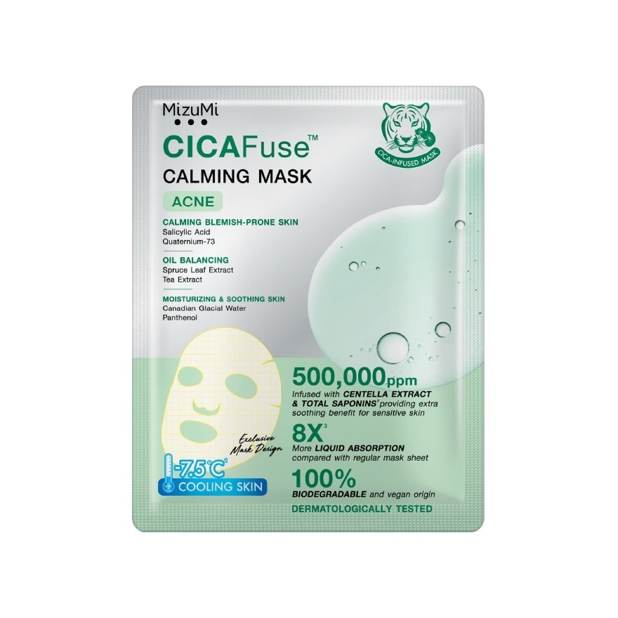 Mizumi MizuMi CICAFuse Calming Mask Acne 1'S