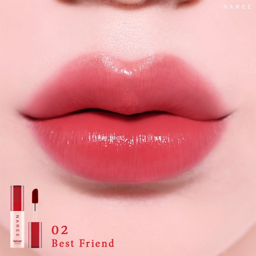 Naree Velvet Lip Tint 1.5g. 02 Best Friend