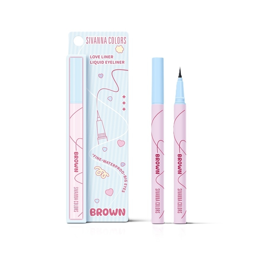 Sivanna #Sivanna Colors Liquid Eyeliner 0.8g N1