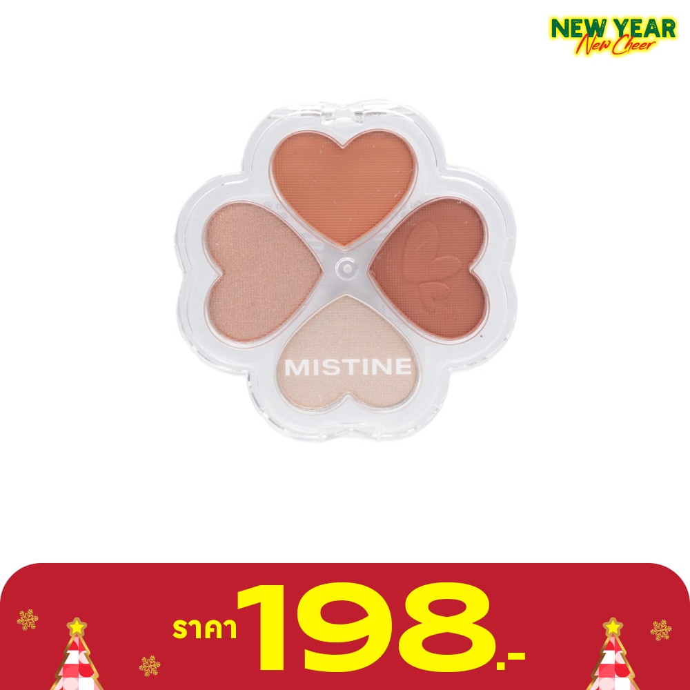 Mistine มิสทิน เลิฟ พาเลท อายแชโดว์ 1.2ก. 01 สวีท พีช
