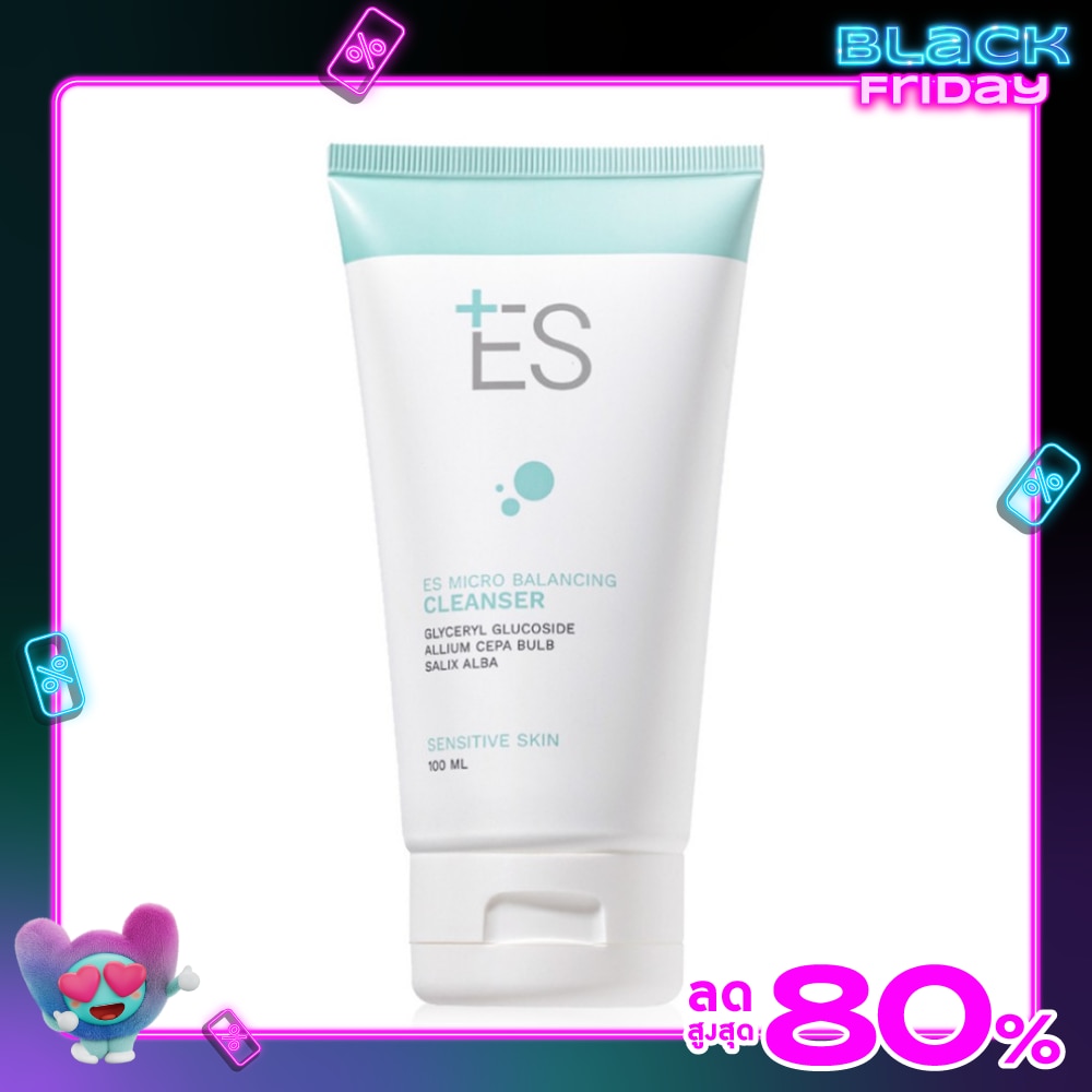 เอส ไมโคร บาลานซ์ซิ่ง คลีนเซอร์ 100 มล. เจลล้างหน้า