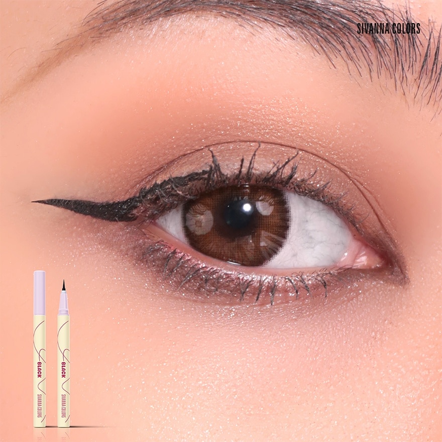 Sivanna Colors Liquid Eyeliner 0.8g N1 Black