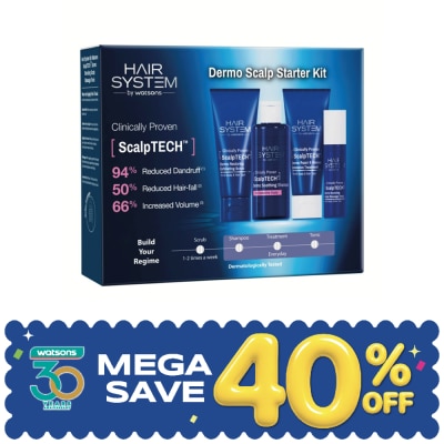 Hair System by Watsons - Hair System by Watsons ScalpTECH Dermo Scalp Starter Kit image