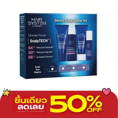 Hair System by Watsons - Hair System by Watsons ScalpTECH Dermo Scalp Starter Kit image