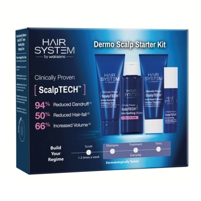 Hair System by Watsons แฮร์ ซิสเตม บาย วัตสัน สคัลพ์เทค เดอร์โม สคัลพ์ สตาร์ทเตอร์ คิท