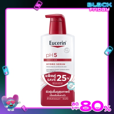 Eucerin Eucerin pH5 Sensitive Skin Hydro Serum 400 ml. x2