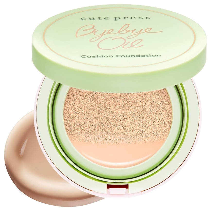 Cute Press Cute Press Bye Bye Oil Cushion SPF50+ PA+++ 10g. P15 Cool Linen