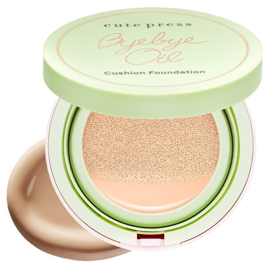 Cute Press Cute Press Bye Bye Oil Cushion SPF50+ PA+++ 10g. N60 Medium