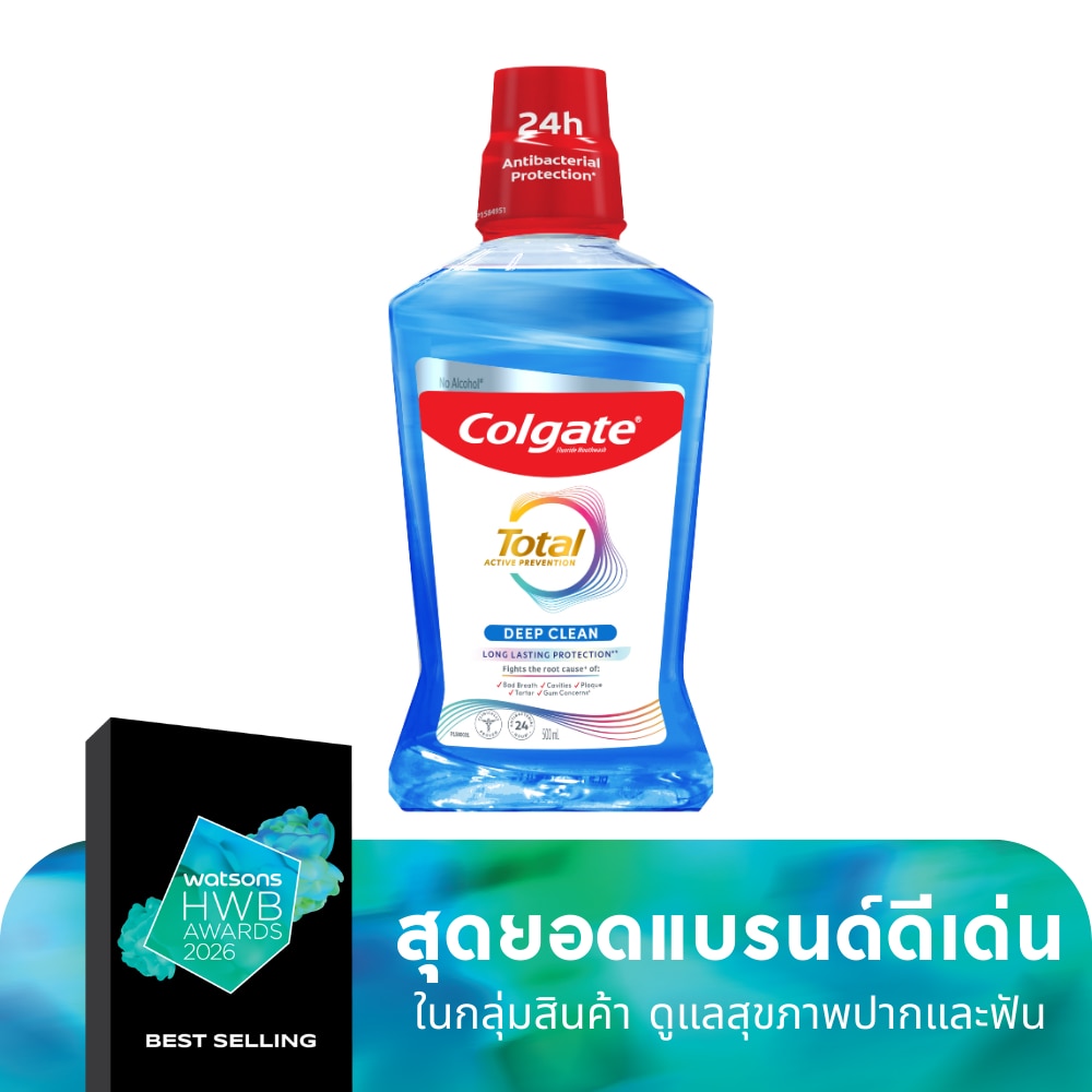 Colgate Colgate Mouthwash Total Deep Clean 500 Ml.