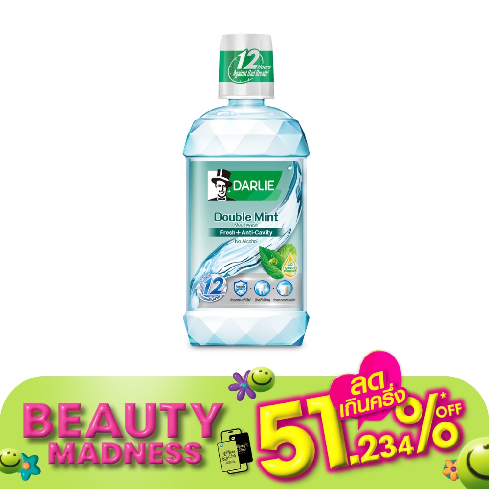Darlie Darlie Mouthwash Double Mint 500 Ml.