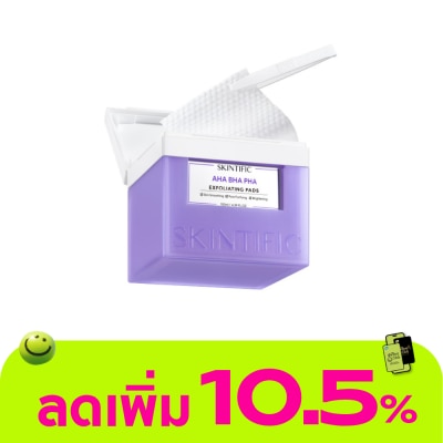 Skintific - Skintific AHA BHA PHA Exfoliating Pads 130 ml.