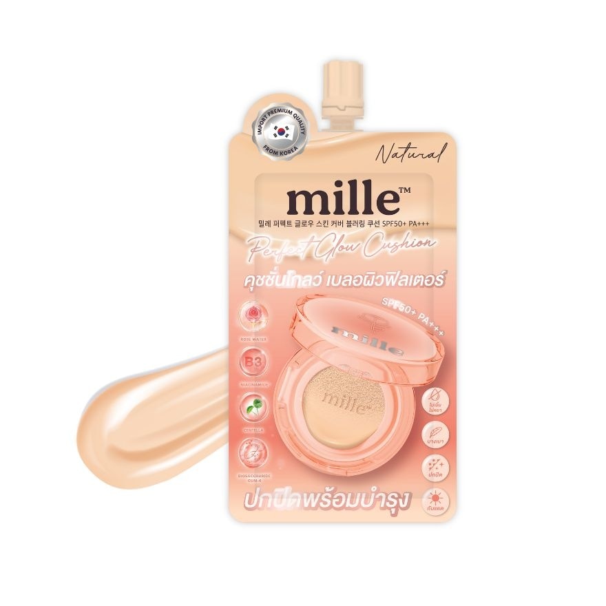 Mille Perfect Perfect Glow Skin Cushion SPF50 PA+++ 6g. 02 Natural