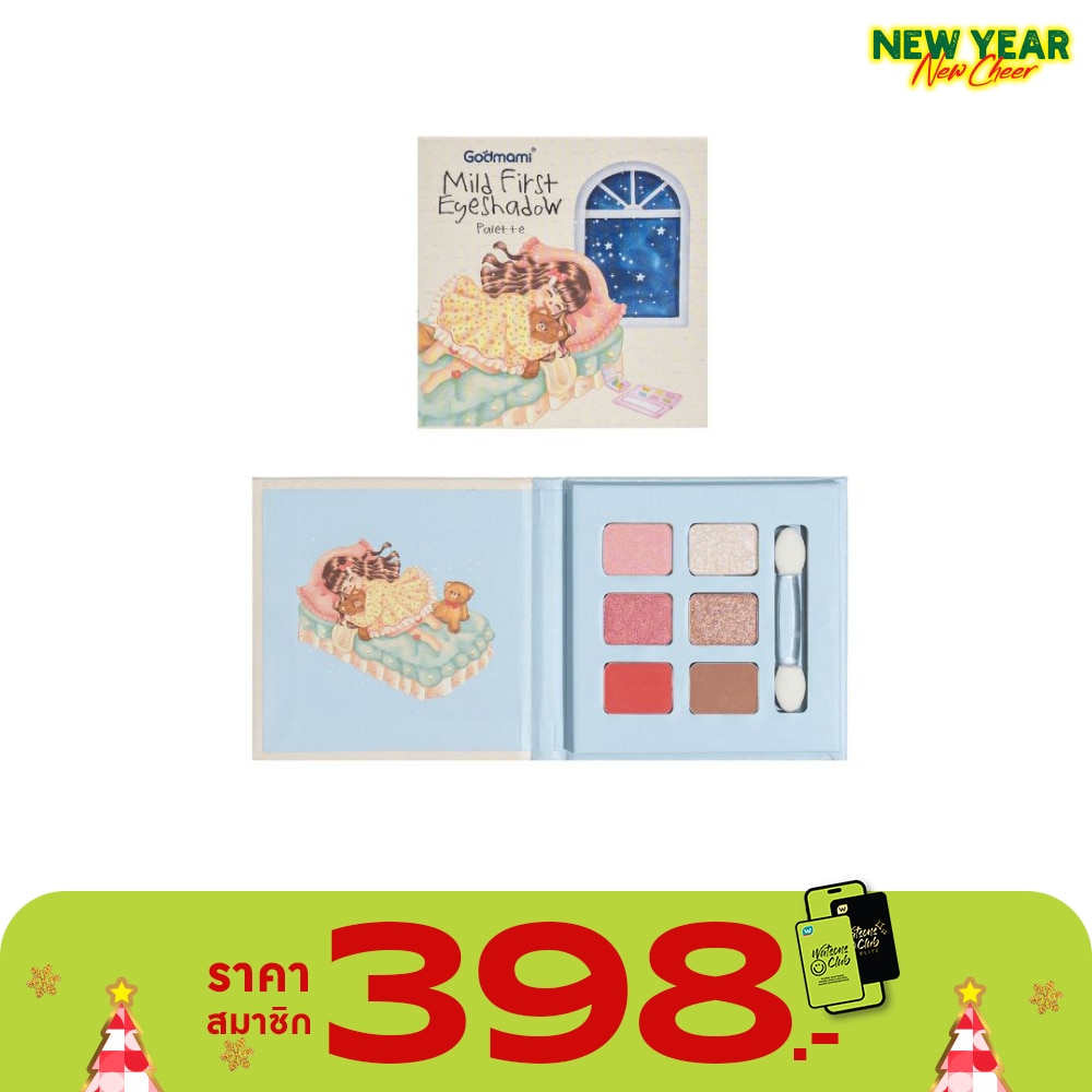 Godmami Godmami Mild First Eyeshadow Palette 9g. Fairy Godmother