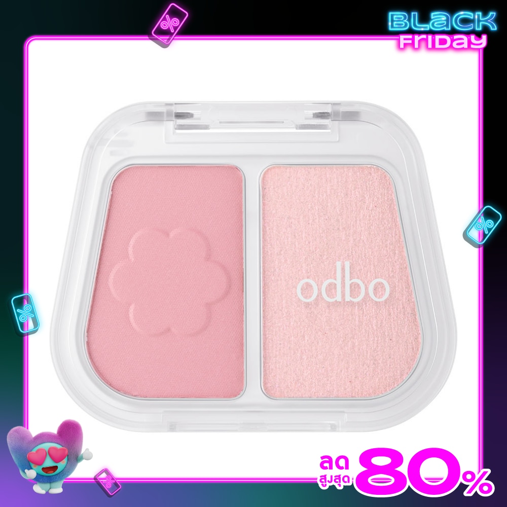 ODBO Odbo Duo Fuse Blush & Highlight 1333-3