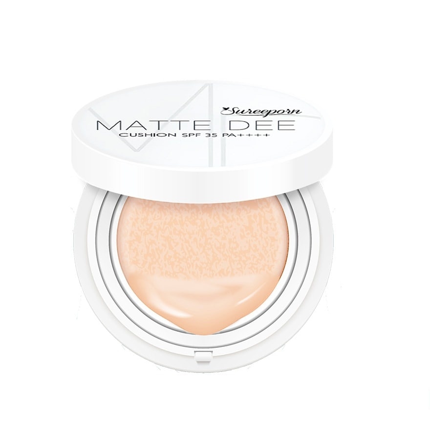 สุรีย์พร แมทท์ ดี คุชชั่น SPF 35 Pa++++ 10ก. 00 ไบร์ท มี