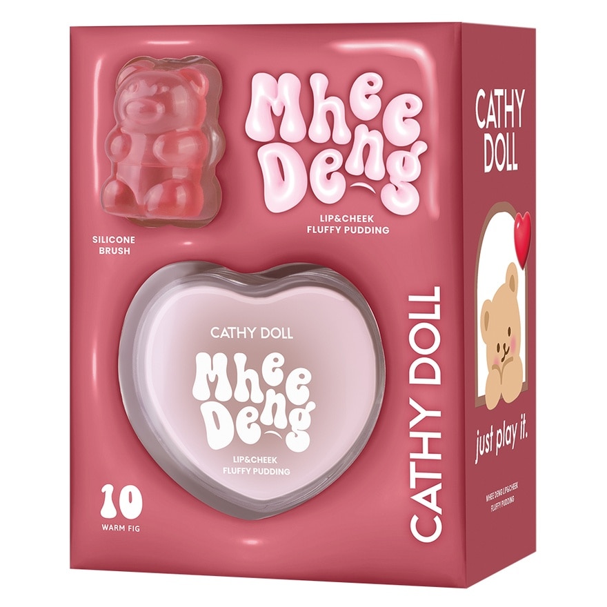 เคที่ดอลล์ หมีเด้ง ลิป แอนด์ ชีค ฟลัฟฟี่ พุดดิ้ง 8ก. 10 วอร์มฟิก
