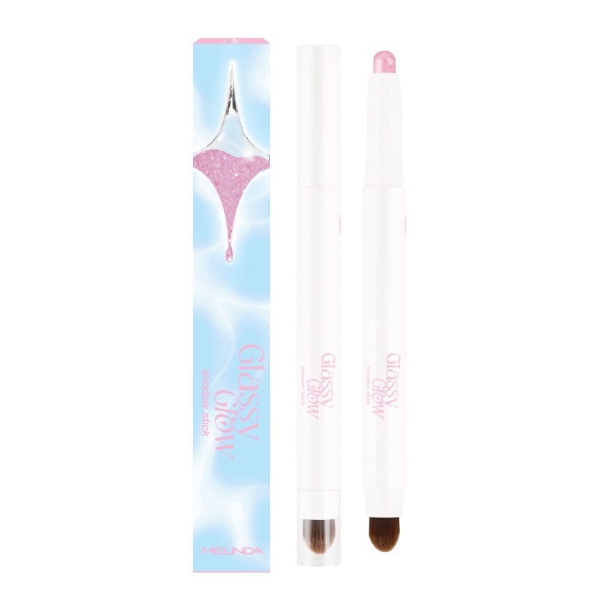 Meilinda Glassy Glow Shadow Stick 1.5g. 09 Purple Whisper