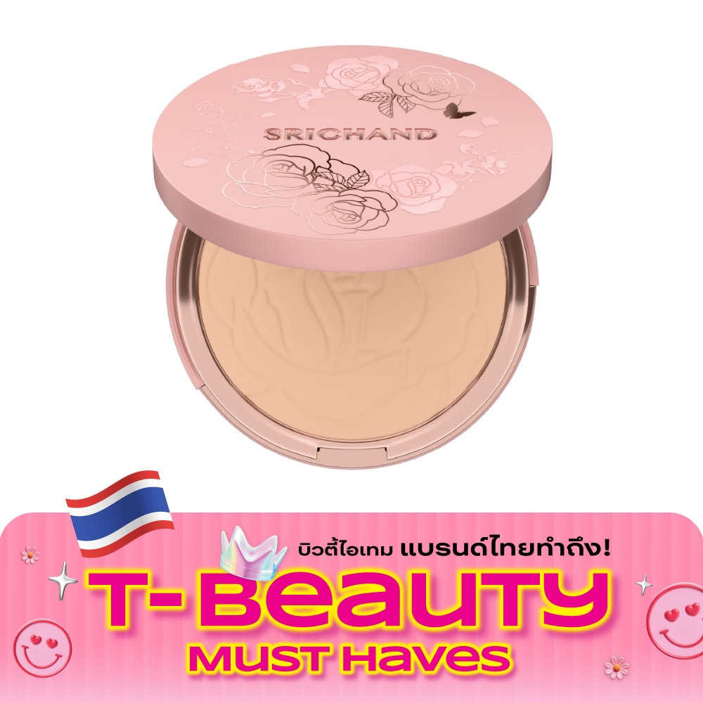 ศรีจันทร์ เอ็นชานเท็ด คัฟเวอร์ เพอร์เฟคท์ ฟาวน์เดชั่น พาวเดอร์ SPF35 PA++++ 9ก. 110 ว image