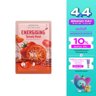 WATSONS - วัตสัน เอนเนอไจซิ่ง โทเมโท มาสก์ 1แผ่น.