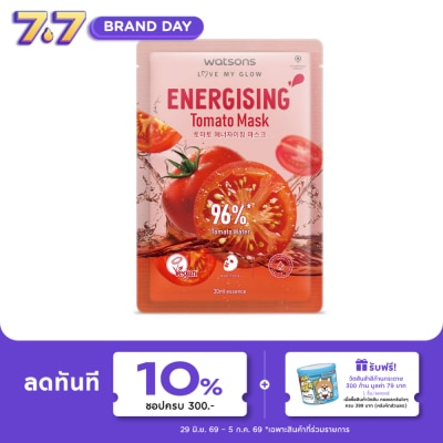 WATSONS - วัตสัน เอนเนอไจซิ่ง โทเมโท มาสก์ 1แผ่น.