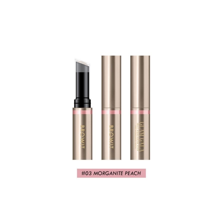 Browit Glam Gala Jelly Highlighter 2g. 03 Morganite Peach