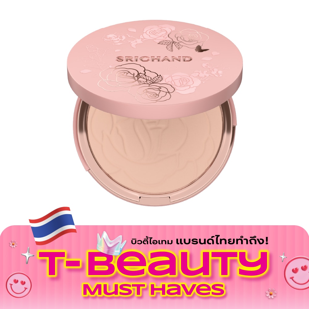 ศรีจันทร์ เอ็นชานเท็ด คัฟเวอร์ เพอร์เฟคท์ ฟาวน์เดชั่น พาวเดอร์ SPF35 PA++++ 9ก. 105 พ image
