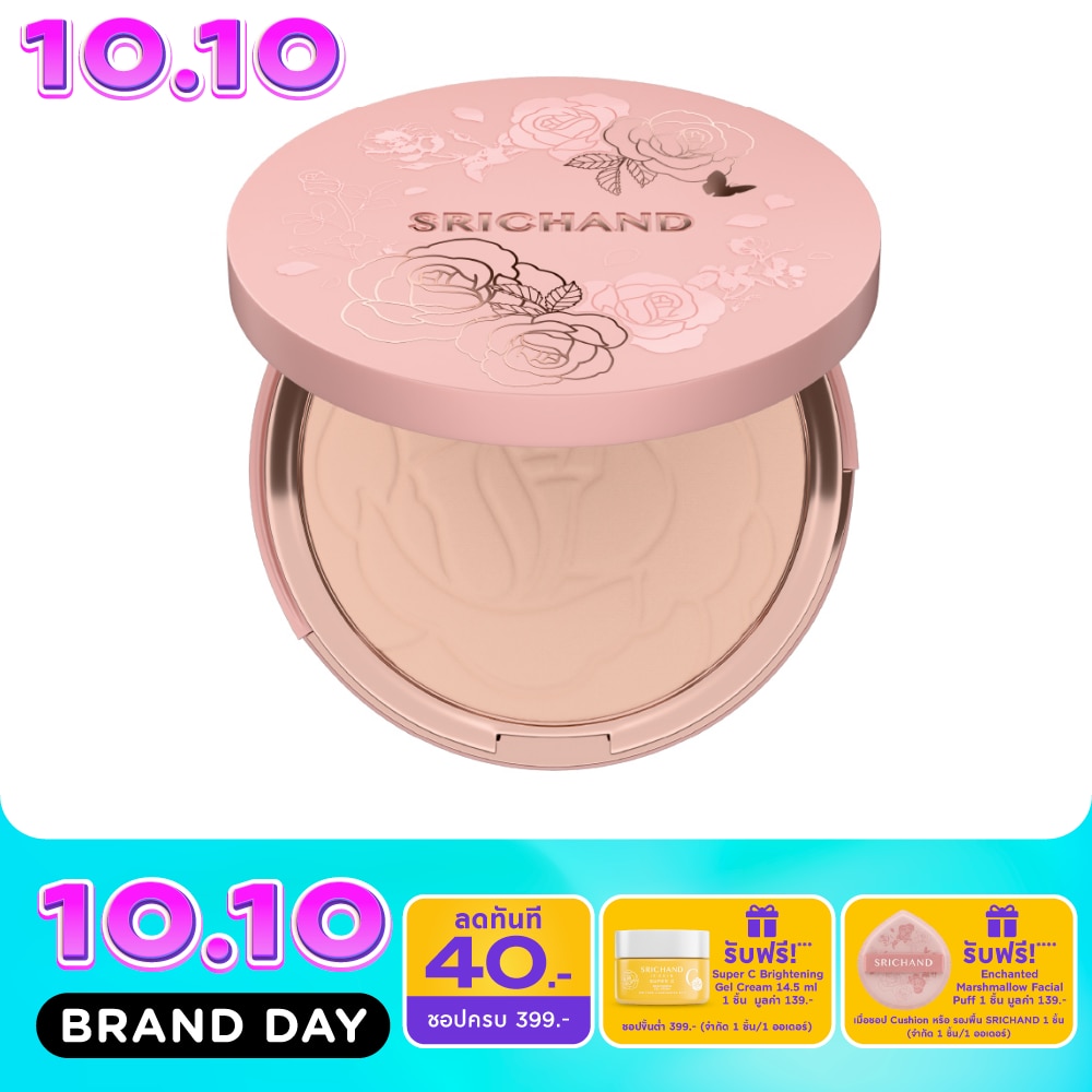 Srichand Enchanted Cover Perfect Foundation Powder SPF35 PA++++ 9g. 105 Pinkish image