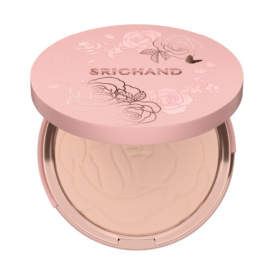 Srichand ศรีจันทร์ เอ็นชานเท็ด คัฟเวอร์ เพอร์เฟคท์ ฟาวน์เดชั่น พาวเดอร์ SPF35 PA++++ 9ก. 105 พ