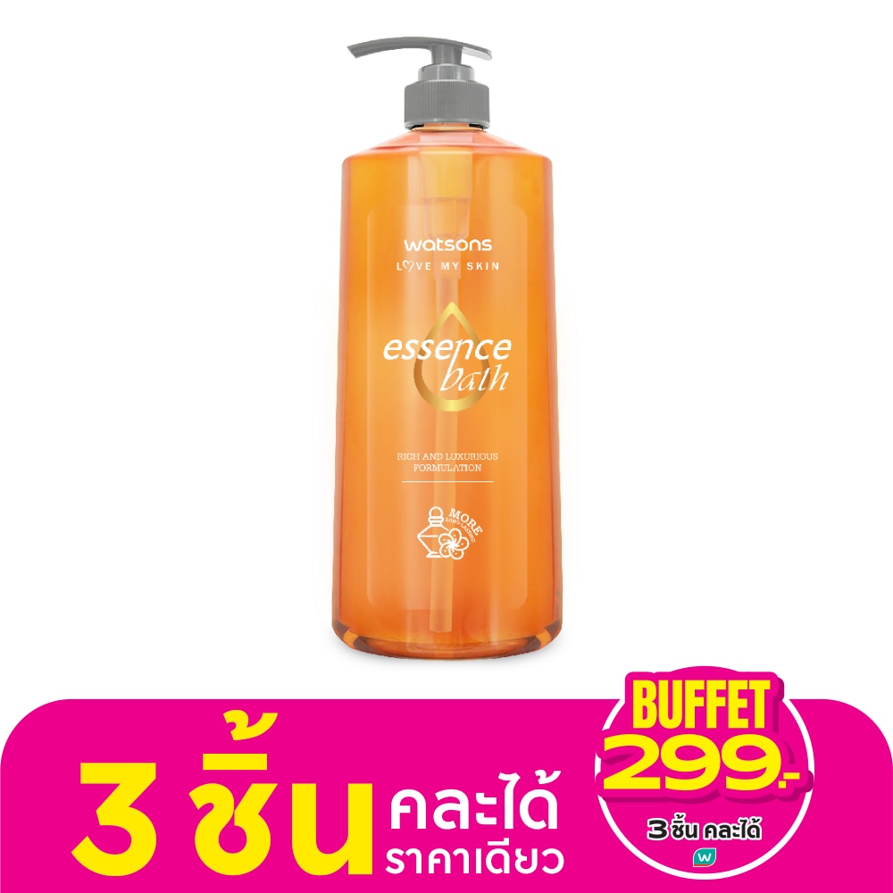 WATSONS วัตสัน เลิฟ มาย สกิน เอสเซ้นส์ บาธ ริช แอนด์ ลักชูเรียส 750มล