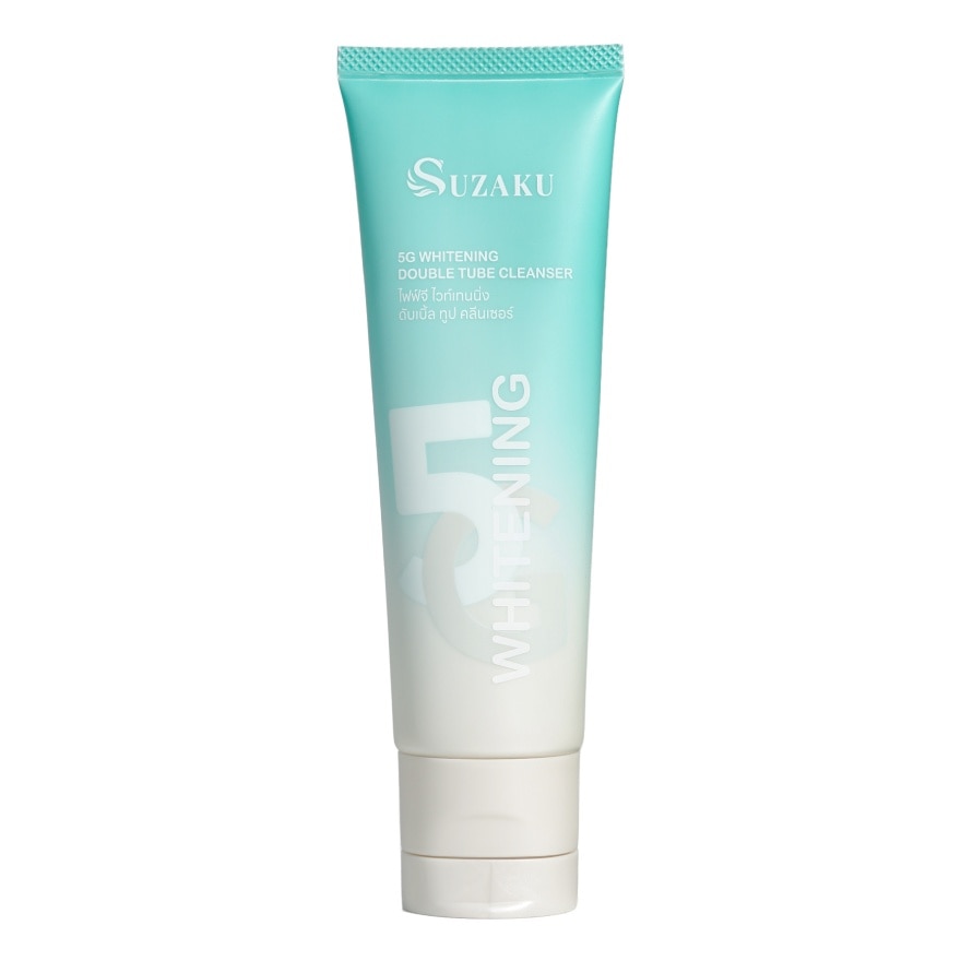 Suzaku 5G Whitening Double Tube Cleanser 100 ml.