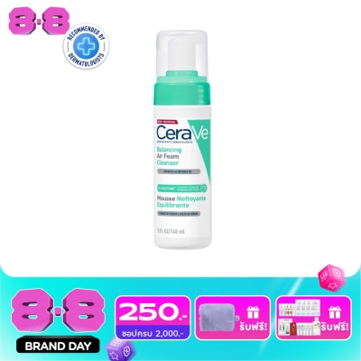 Cerave - เซราวี บาลานซิ่ง แอร์ โฟม คลีนเซอร์ 148 มล. สำหรับผิวธรรมดา-ผิวผสม image