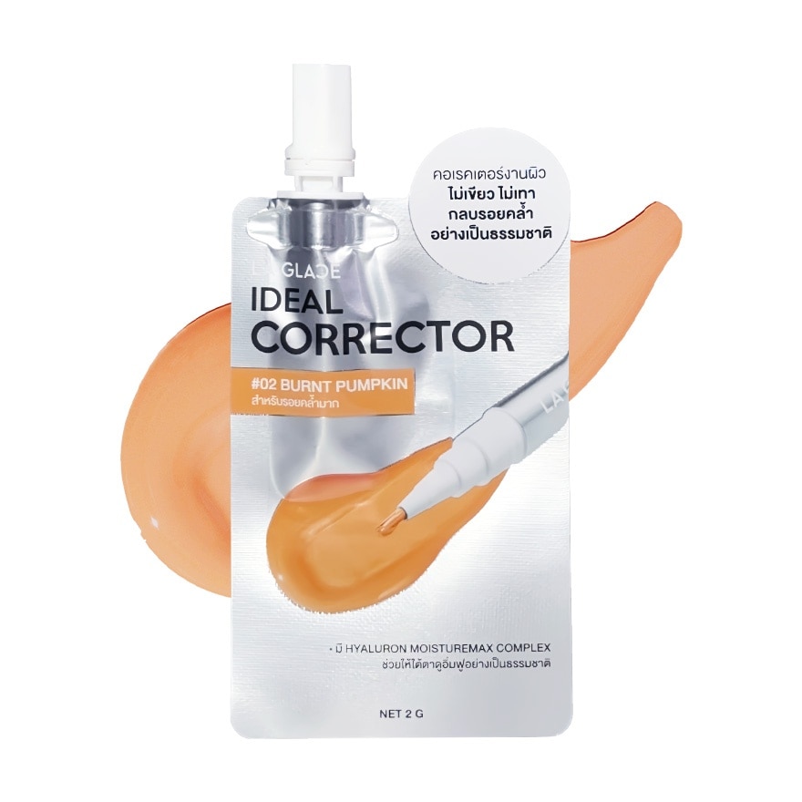 LA GLACE La Glace Ideal Corrector 2g. 02 Burnt Pumpkin