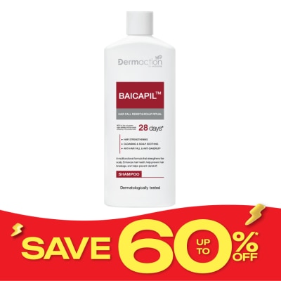 Dermaction Plus by Watsons เดอมาแอคชัน บาย วัตสัน แฮร์ ฟอล รีซิสท์ แอนด์ สคัลพ์ ริชชวล แชมพู 250ml image