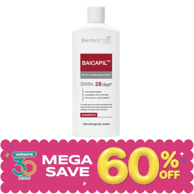 Dermaction Plus by Watsons - Dermaction by Watsons Hair Fall Resist  Scalp Ritual Shampoo 250ml image