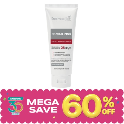 Dermaction Plus by Watsons - Dermaction by Watsons Hair Fall Resist  Scalp Ritual Conditioner 200ml image
