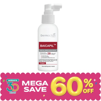 Dermaction Plus by Watsons - Dermaction by Watsons Hair Fall Resist  Scalp Ritual Tonic 100ml. image